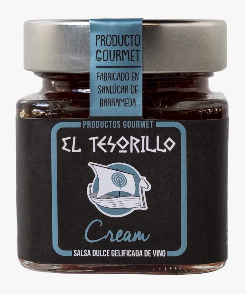 SALSA DULCE GELIFICADA DE VINO CREAM - Gastronomia de Sanlucar